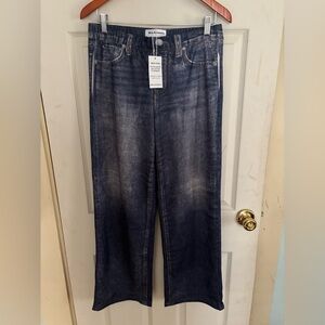 Blue Denim sweatpants